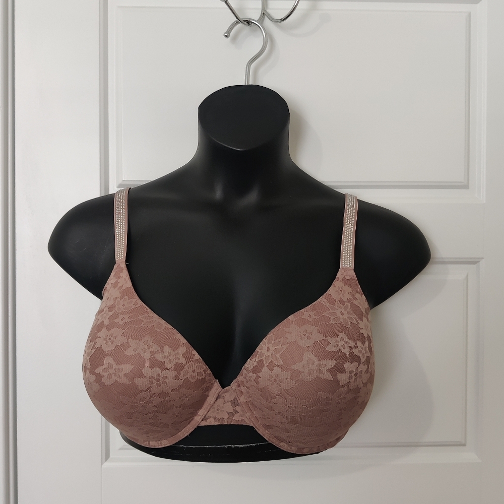 Pink By Victoria's Secret Wear Everywhere Push-Up Bra 38DDD NWOT